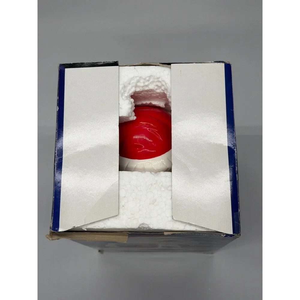 OGGI Funtime Ceramic Cookie‎ Jar St Nick Santa Claus Christmas Holiday